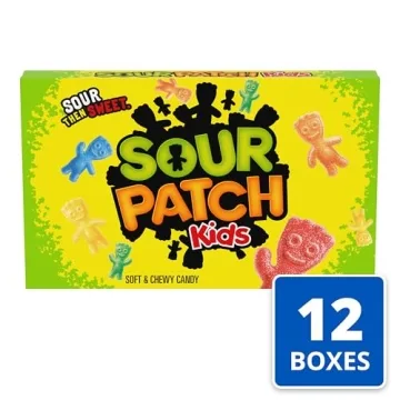 SOUR PATCH KIDS Soft & Chewy Candy 12-Pack for All Ages