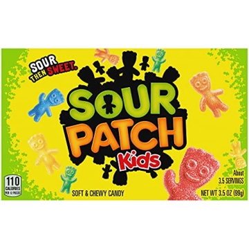 SOUR PATCH KIDS Soft & Chewy Candy 12-Pack for All Ages