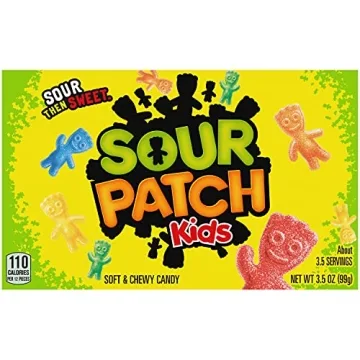SOUR PATCH KIDS Soft & Chewy Candy 12-Pack for All Ages
