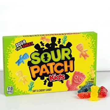 SOUR PATCH KIDS Soft & Chewy Candy 12-Pack for All Ages