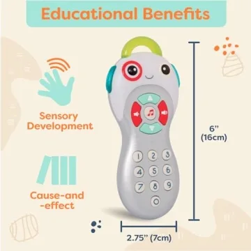 B. toys Educational Musical TV Remote for Toddlers