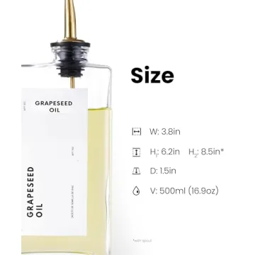 APT 1101 Olive Oil Dispenser Set for Kitchen Style and Function