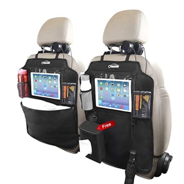 Oasser Seat Back Protector with Storage and Tablet Holder