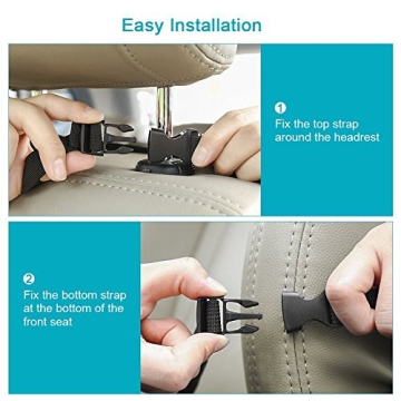 Oasser Seat Back Protector with Storage and Tablet Holder
