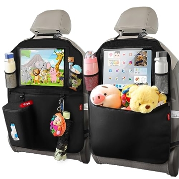 Oasser Seat Back Protector with Storage and Tablet Holder