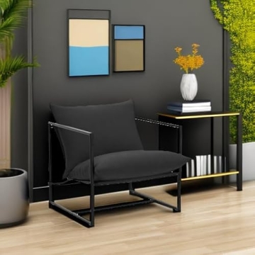 ZINUS Aidan Sling Accent Chair Modern Comfortable Stylish