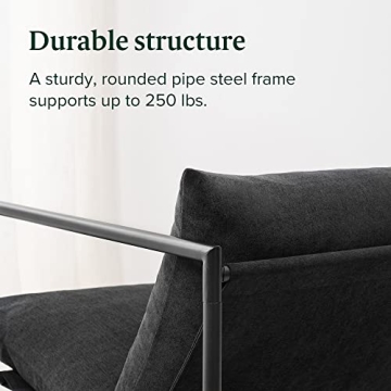 ZINUS Aidan Sling Accent Chair Modern Comfortable Stylish