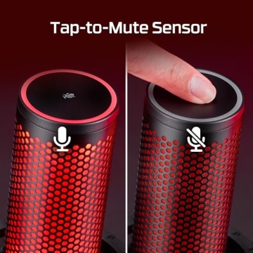 HyperX QuadCast 2 USB Microphone for Gamers and Podcasters