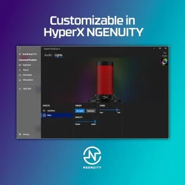 HyperX QuadCast 2 USB Microphone for Gamers and Podcasters
