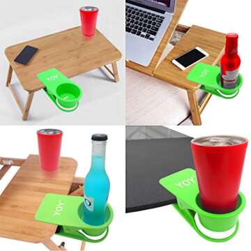 YOY Drink Holder Clip - Perfect for Home & Office Space