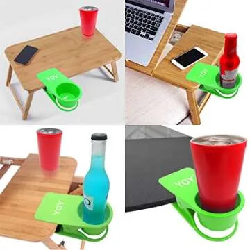 YOY Drink Holder Clip - Perfect for Home & Office Space
