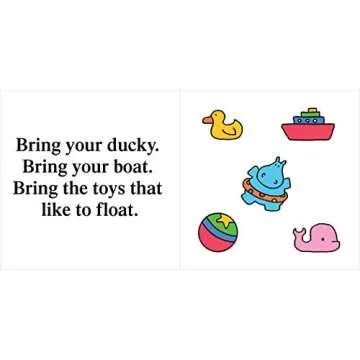 Delightful Bath Time! Squeaky Toddler Book by Boynton