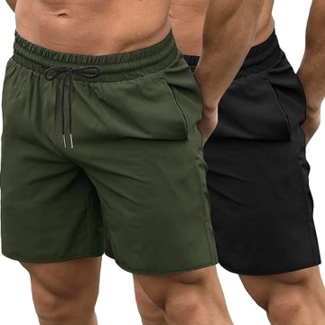 Shop COOFANDY Men's Quick Dry Gym Workout Shorts Online