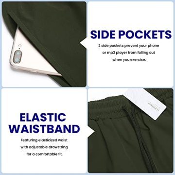 Shop COOFANDY Men's Quick Dry Gym Workout Shorts Online