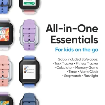 Gabb Watch 3e Kids GPS Tracker Smart Watch - Dark Gray