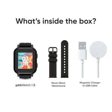 Gabb Watch 3e Kids GPS Tracker Smart Watch - Dark Gray