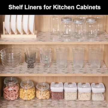 Cooyes Shelf Liner - Premium Non-Adhesive Waterproof Cabinets
