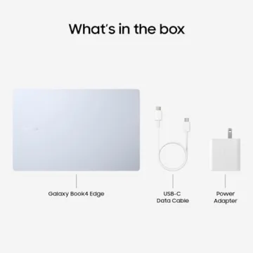 SAMSUNG Galaxy AI Book4 Edge Laptop - Snapdragon Power