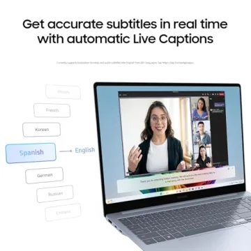 SAMSUNG Galaxy AI Book4 Edge Laptop - Snapdragon Power