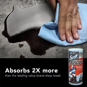 Scott Shop Towels Original Blue for All Tasks - 660 Count