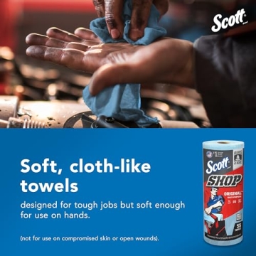 Scott Shop Towels Original Blue for All Tasks - 660 Count