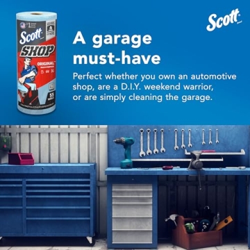 Scott Shop Towels Original Blue for All Tasks - 660 Count