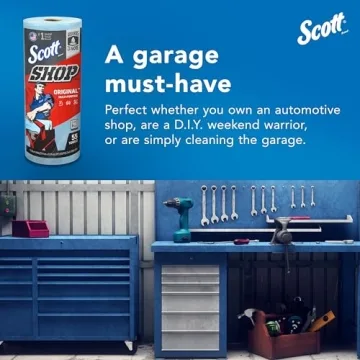 Scott Shop Towels Original Blue for All Tasks - 660 Count