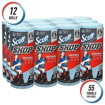 Scott Shop Towels Original Blue for All Tasks - 660 Count