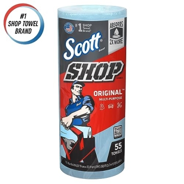Scott Shop Towels Original Blue for All Tasks - 660 Count