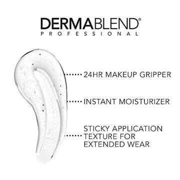Dermablend Insta-Grip Jelly Primer Face Makeup, Silicone-Free Face Primer for Dry Skin, Pore Minimiz...