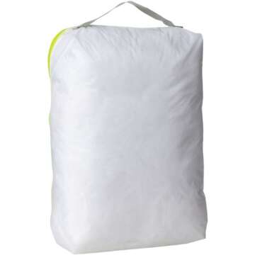 Eagle Creek Pack-It Specter Packing Cubes Set XS/S/M - Durable, Ultra-Lightweight and Water-Resistant Ripstop Fabric Suitcase Organizer Bags for Clothing and Gear, White/Strobe