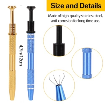 BACUTHY Jeweler's Pick Up Tool - 2 Pack Stainless Steel