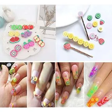 12000 Pcs Fruit Nail Art Slices for Creative DIY Projects