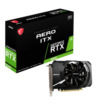 MSI Gaming GeForce RTX 3050 8GB GDDR6 Graphics Card