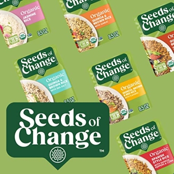 SEEDS OF CHANGE Organic Brown Basmati Rice, Pack of 6