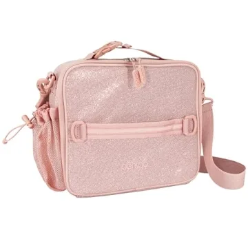 Bentgo Kids Lunch Bag - Glitter Designed Insulated Lunch Bag for Kids 3+; Holds Lunch Box, Water Bot...