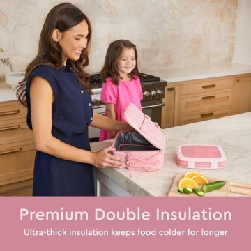 Bentgo Kids Glitter Lunch Bag - Ideal for Ages 3+