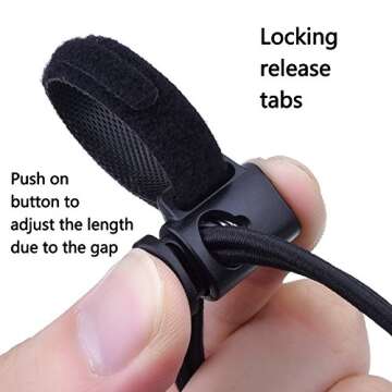 Backdrop Background Clips Holder for Photo Video Studio, 12 Pack, Black