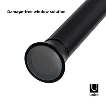 Umbra Chroma Tension Rod - Adjustable & Stylish Curtain Solution