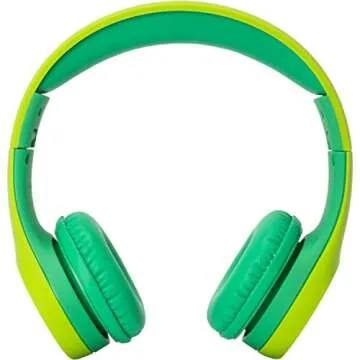Snug Play+ Kids Headphones with Volume Limiting for Toddlers (Boys/Girls) - Green, Adult