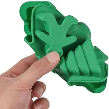 2 Pack Christmas Silicone Baking Molds,Nonstick Silicone Cake Molds,Nonstick Cake Pan Muffin Mold with Shape of Christmas Tree Socks Bells Shape for Kitchen DIY Baking Tools