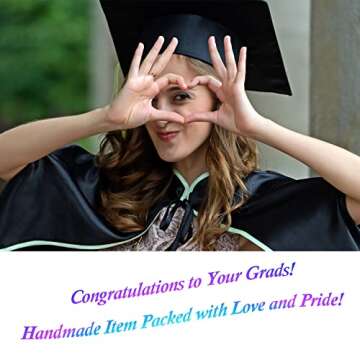 Graduation Gifts for Her Him Kindergarten Class of 2025 Cool High School College Graduation Gift 5th 8th Grade Teen Bracelet Women Jewelry Cards Middle School Nurse Senior Daughter Student Link