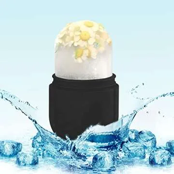 Ice Roller for Face and Eye, Upgrated Ice Face Roller, Ice Facial Cube,Facial Ice Roller Skin Care T...