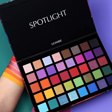 UCANBE 40 Color Eyeshadow Palette for Vibrant Looks