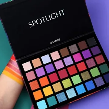 UCANBE 40 Color Eyeshadow Palette for Vibrant Looks