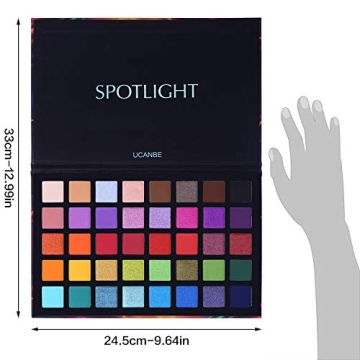 UCANBE 40 Color Eyeshadow Palette for Vibrant Looks