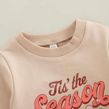 Baby Halloween Outfit Boy Girl Pumpkin Patch Onesie Sweatshirt Romper Sweater Shirt Cute Newborn Toddler Clothes 3-6 Months A Tis the Season Pumpkin Ghost