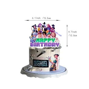 Vibrant Korean Idol Demon Hunters Birthday Party Set