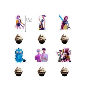 Vibrant Korean Idol Demon Hunters Birthday Party Set