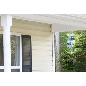 Beachcombers Capiz Wind Chime for Relaxing Home Decor